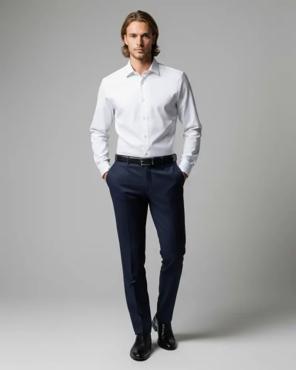 Camisa Popelín Strech Regular fit