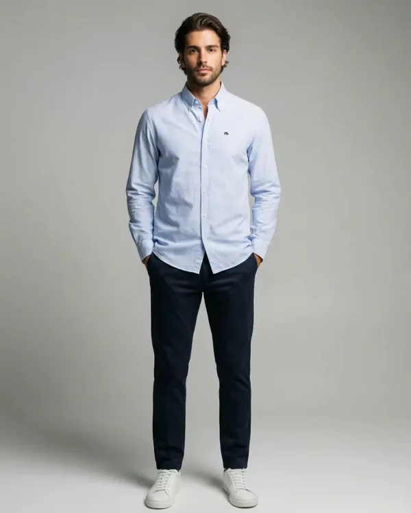 Camisa Raya Micro Popelin Regular fit