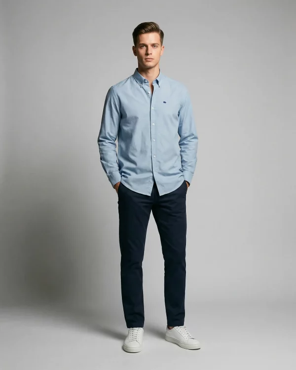 Camisa Cuadro Vichy Fino Regular fit