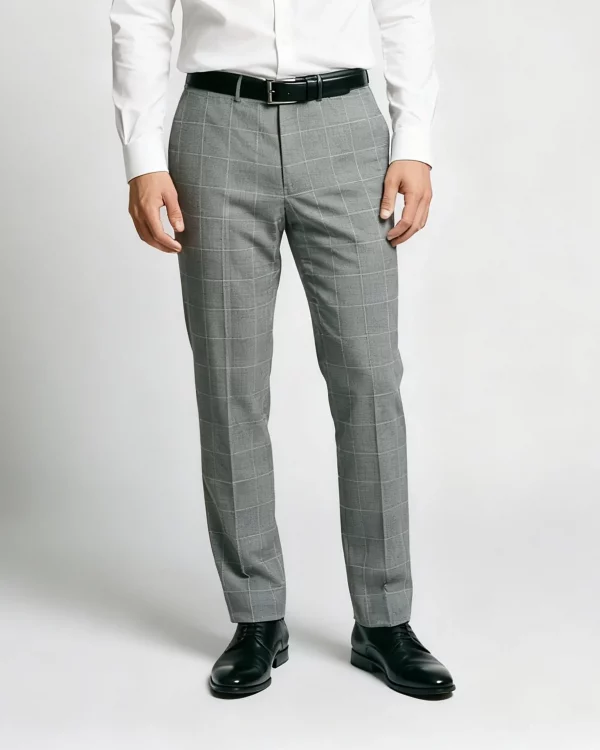 Pantalón Traje Mezcla Lana