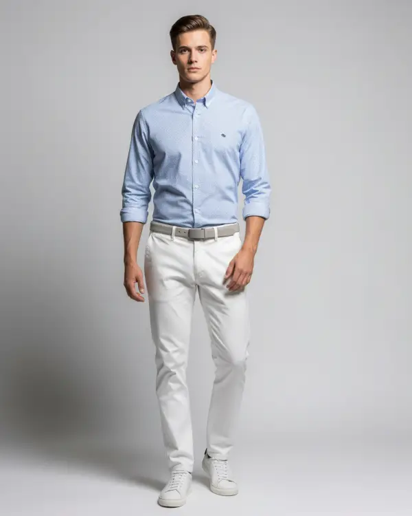 Camisa Popelín Micro Floral